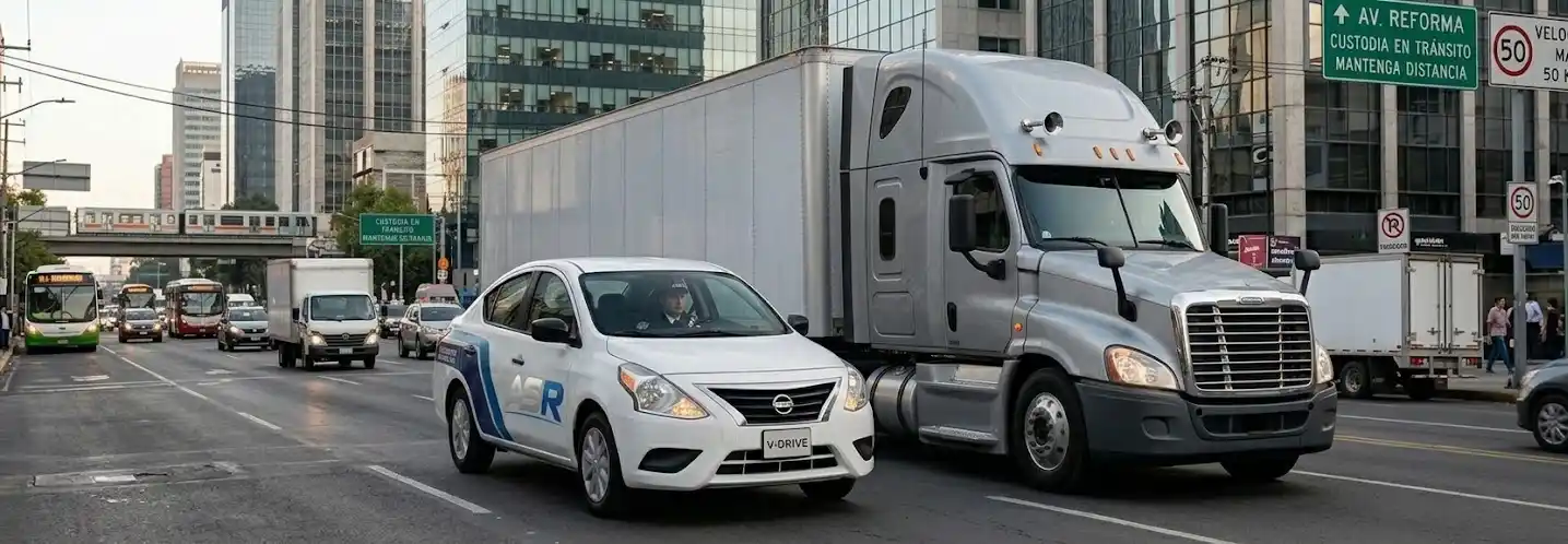 Custodia en transito para transporte de carga